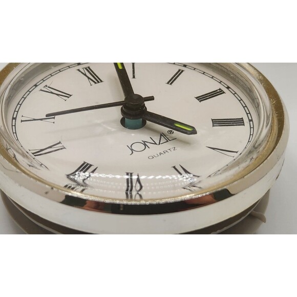 Joanl Vintage Cream Porcelain Arched Quartz Clock - Untested - Picture 12 of 12